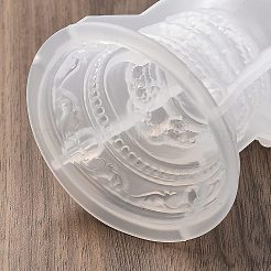 Stampi per candele in silicone fai-da-te con teschio di Halloween&nbsp;DIY-A053-18A