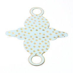 Handtaschen Form Tupfenmuster Papier Süßigkeiten Geschenk Falttaschen&nbsp;X1-BT-TAC0001-02A