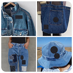 5 foglio di toppe autoadesive in denim&nbsp;PATC-TA0001-61E