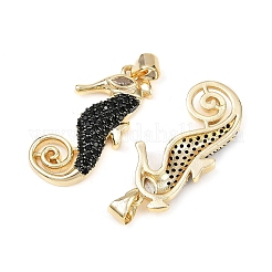 Латунные микро проложить кубического циркония подвески&nbsp;KK-S526-67G