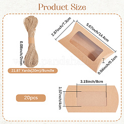 30 шт. бумажные подушечки для конфет&nbsp;CON-BBC0001-12