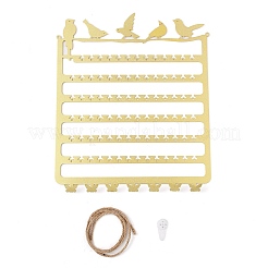 Rettangolo con espositore per gioielli montato a parete in ferro per uccelli&nbsp;ODIS-Q042-05G