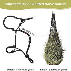 2 Stück verstellbare Pferdehalfter aus Nylon in 2 Stilen&nbsp;FIND-OC0002-04