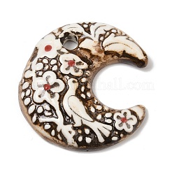 Ручной работы фарфора большие кулоны&nbsp;PORC-Z003-01F