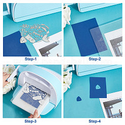 Углеродистая сталь разрезает трафареты DIY-WH0309-1930