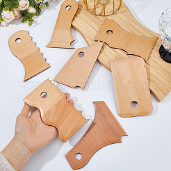 7 Stück Fußformer aus Holz und Keramik&nbsp;TOOL-DC0001-29