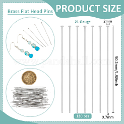 Латунные штифты с плоской головкой&nbsp;FIND-BC0019-23P