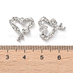 Подвески из сплава с покрытием из стразов FIND-M038-12P