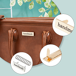 16 шт. 2-х цветные бирки из сплава ручной работы&nbsp;FIND-FH0001-31