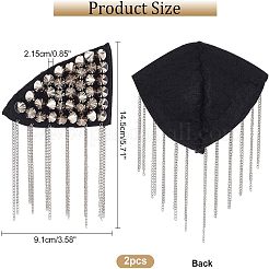 Модные погоны с кисточками&nbsp;AJEW-WH0235-47P