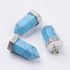 Подвески с натуральным / синтетическим смешанным камнем&nbsp;G-E442-03