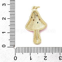 Латунные микро проложить кубического циркония подвески&nbsp;KK-A278-03G-03