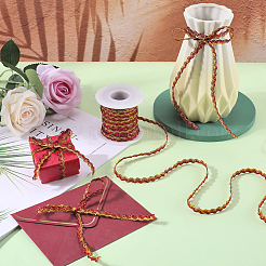 1 шт. блестящие волнистые полиэстеровые ленты OCOR-GF0002-99C