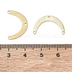Ciondoli di collegamento a doppio corno in ottone&nbsp;KK-D263-11G