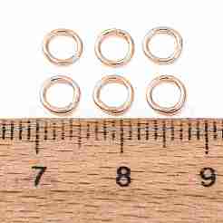 Messing geschlossen Ringe springen&nbsp;KK-CBA8EB2-01RG