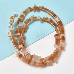 Натуральный красный авантюрин бисер нитей G-Z045-A17-01