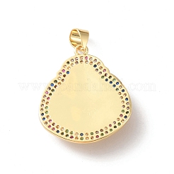 Стойки обшивки латунь микро проложить Циркон подвеску KK-F852-16G