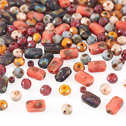 140 Stück 7 Stile Glasperlen-Sets&nbsp;SEED-TAD0001-04