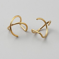Серьги-манжеты из нержавеющей стали 304 для женщин EJEW-WH0098-16G