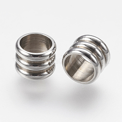 Бусины из нержавеющей стали 202 STAS-K166-16P-D