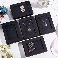 Картонная коробка с окном&nbsp;CON-WH0086-022A