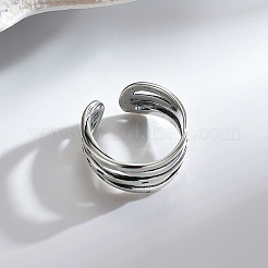 925 многослойное кольцо-манжета из стерлингового серебра FS-WG19322-01