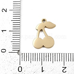 Breloques en émail en acier inoxydable 304&nbsp;LS-STAS-I338-01G-09
