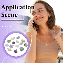 Природных драгоценных камней подвески&nbsp;PALLOY-FG00001