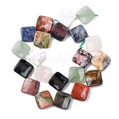 Природных драгоценных камней смешанного бисер нитей&nbsp;G-H340-01