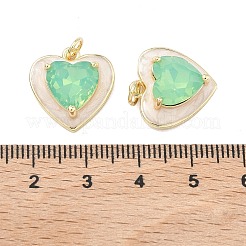 Латунные микро проложить кубического циркония подвески&nbsp;KK-C251-08G-01