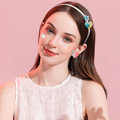 Ahademaker 60 шт. 2 стильные кабошоны из прозрачной смолы CRES-GA0001-05