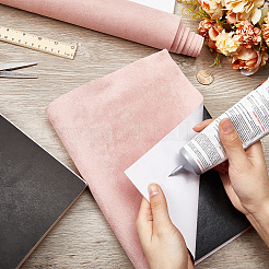 Couvertures de livre en faux suède&nbsp;DIY-WH0453-95B