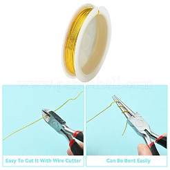 Круглая медная проволока для ювелирных изделий&nbsp;X-CWIR-CW0.8mm-07