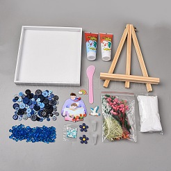 Kit de fabrication de plateau mosaïque à faire soi-même&nbsp;WD-CBA592A-07