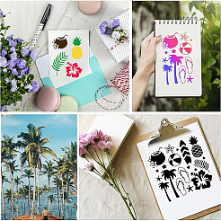 Трафареты для штампов из нержавеющей стали DIY-WH0279-119