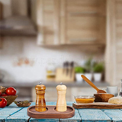 Деревянные резные коврики для чашек&nbsp;AJEW-WH20048-39D