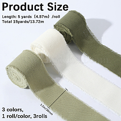 3 рулон хлопковой ленты 3 цветов&nbsp;OCOR-GF0005-33B