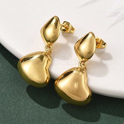 Серьги-гвоздики из нержавеющей стали 304 для женщин&nbsp;EJEW-U052-08G