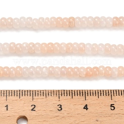 Натуральный розовый авантюрин бисер нитей G-Z110-B26-2x4mm