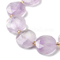 Природные Аметрин бисер нитей G-C116-A163-03