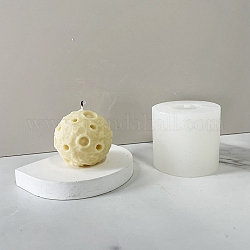 Silikonformen zum Selbermachen von Kerzen, Gießformen aus Harz, Mond, weiß, 5.5x5.2 cm