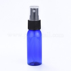 Sprühflasche aus PET-Kunststoff, Nachfüllbehälter auslösen, Blau, 10.4x2.7 cm, Kapazität: 30 ml