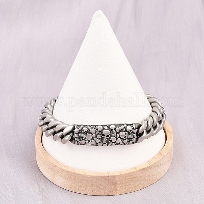 Браслеты из хирургической нержавеющей стали 316 BJEW-C125-16-1