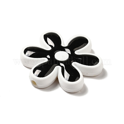 Непрозрачные акриловые бусины X-ACRC-I001-04-1