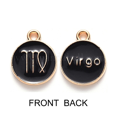 Подвески из эмали и сплава ENAM-SZ0001-28C-B-1