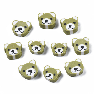 Бусины из полимерной глины  CLAY-S096-004I-1