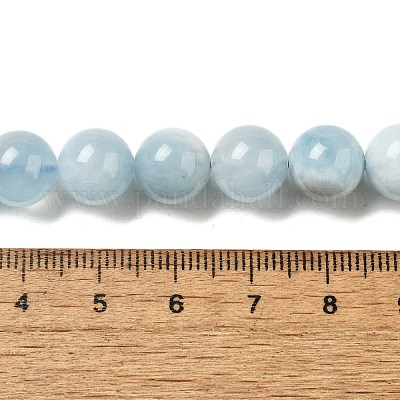 Природные Аквамарин бисер нитей G-I349-A01-01D-1