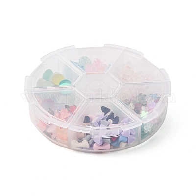 Набор кабошонов из прозрачной и непрозрачной смолы CRES-FS0001-02-1