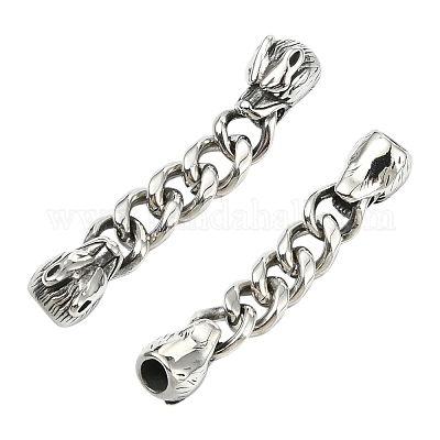 Концы из нержавеющей стали 304 с цепочкой FIND-CJC0012-141B-1