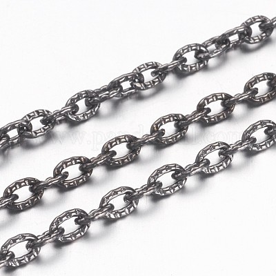 Железо текстурированные кабельные цепи X-CHT104Y-B-1